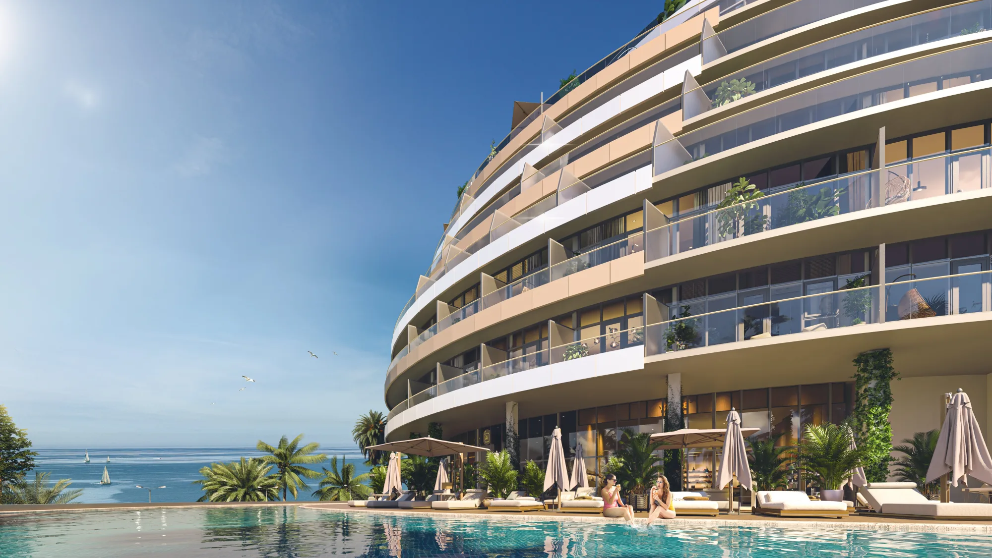 Pool deck