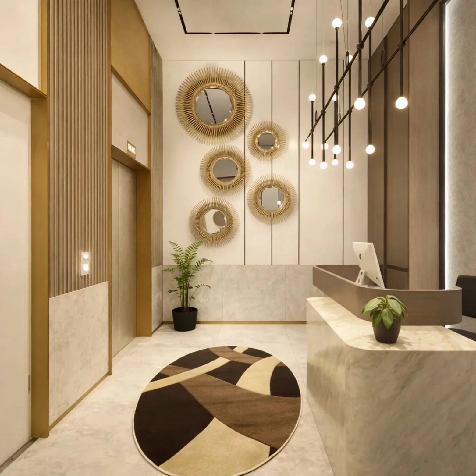 Reception lobby