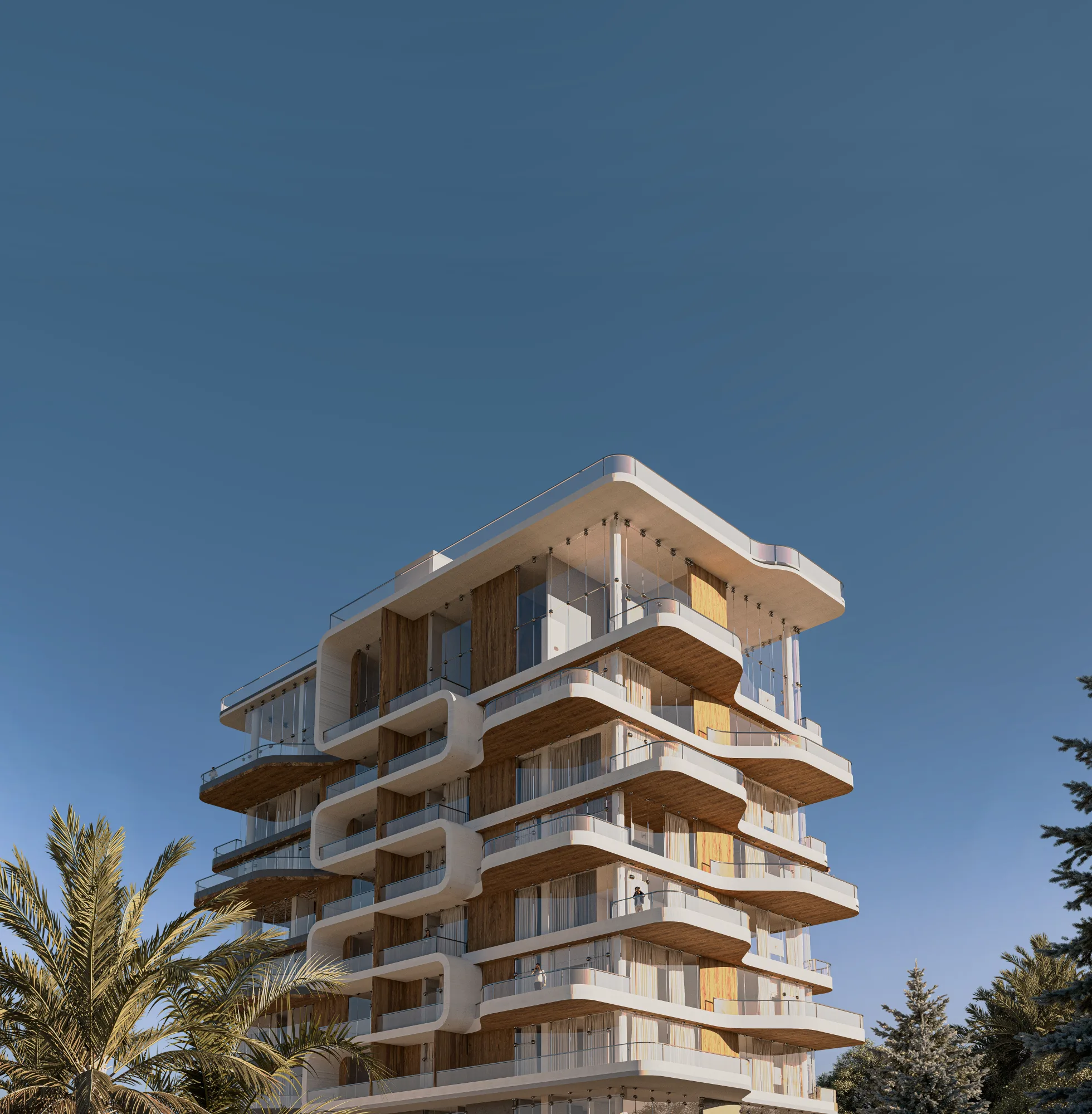 Upper floors